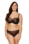 GORTEKS-IMP Adele soft embroidered bra black