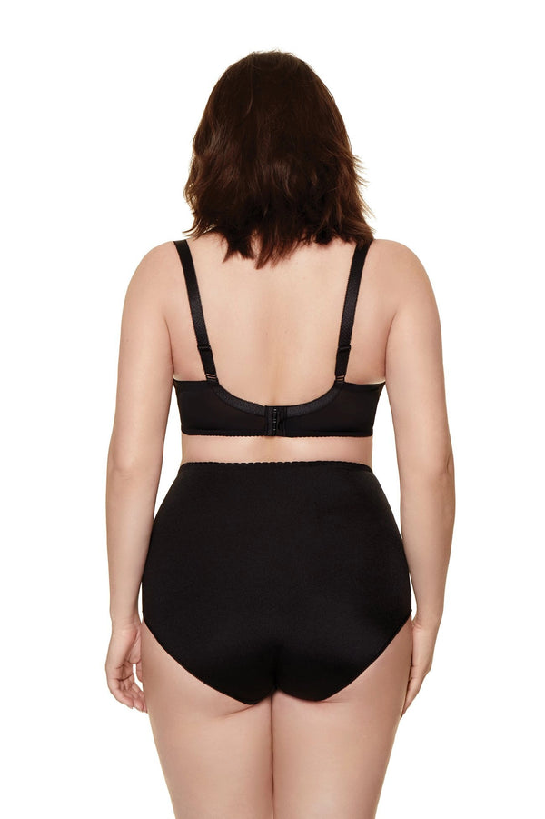 GORTEKS-IMP Onyx soft embroidered bra black