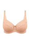 GORTEKS-IMP Nella lace half padded bra beige