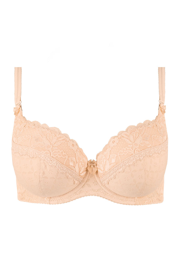 GORTEKS-IMP G-246 jacquard padded bra beige
