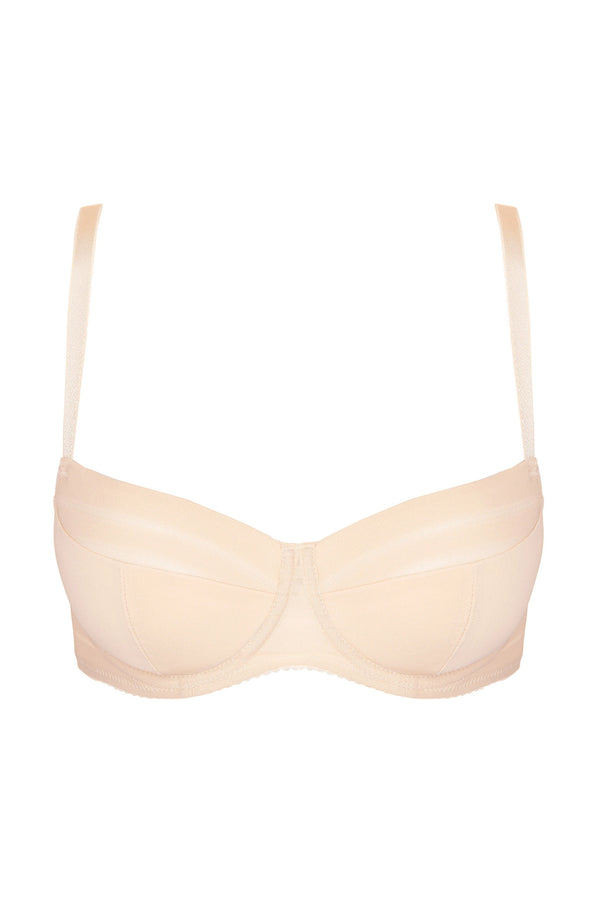 GORTEKS-IMP Luna striped padded bra beige
