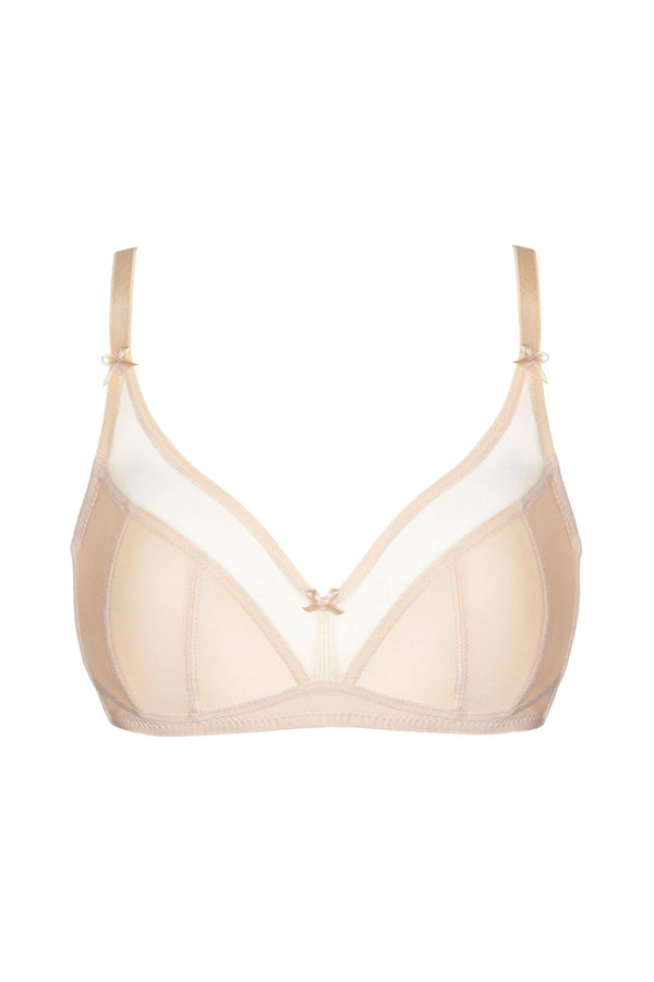 GORTEKS-IMP Zara wireless soft bra beige