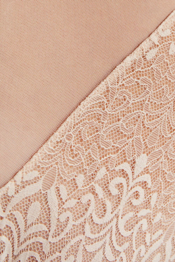 GORTEKS-IMP Gabi lace panty beige