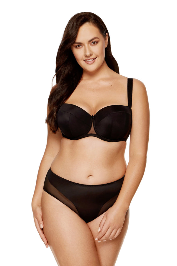 GORTEKS-IMP Zara smooth padded bra black