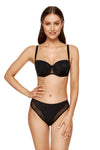 GORTEKS-IMP Zara smooth padded bra black