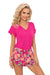 Piżama damska z krótkimi spodenkami - Floris 1/2