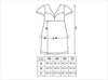 Cămașă de noapte damă, viscoză, dantelă, Ivana Plus Size