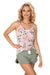 Piżama damska na ramiączkach - Nicola 1/2 top