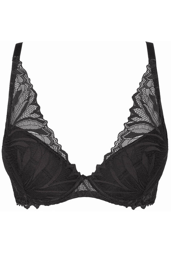 GORTEKS-IMP Eclipse lace push-up bra black