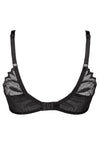GORTEKS-IMP Eclipse lace half padded bra black