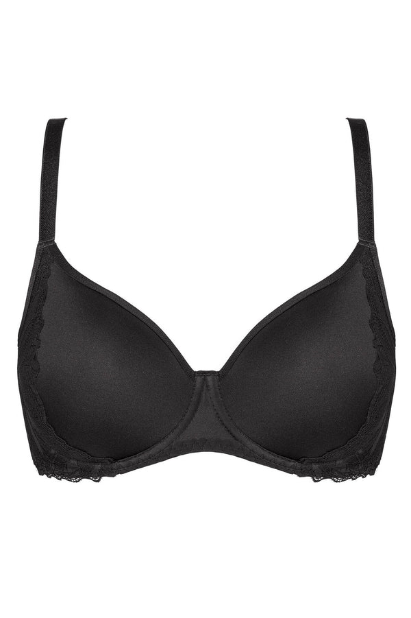 GORTEKS-IMP Eclipse smooth padded bra with lace black