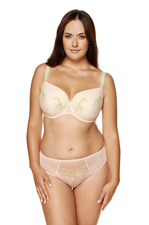 GORTEKS-IMP Soleil embroidered padded bra