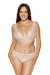 GORTEKS-IMP Egerie embroidered soft bra plus size