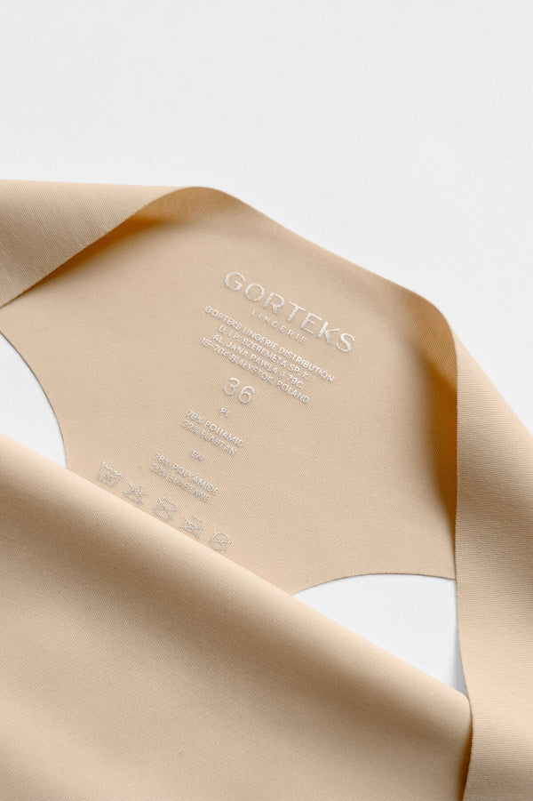 GORTEKS-IMP Blanca seamless thong with lace back triple pack