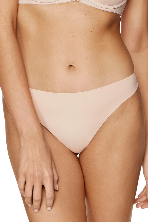 GORTEKS-IMP Blanca seamless thong with lace back triple pack