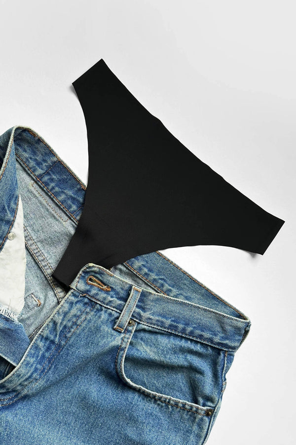 GORTEKS-IMP Blanca seamless thong with lace back triple pack