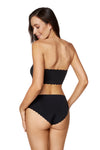 GORTEKS-IMP Lucky strapless bandeau top with removable pads