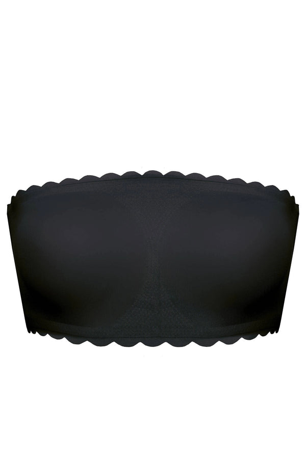 GORTEKS-IMP Lucky strapless bandeau top with removable pads
