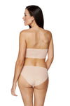 GORTEKS-IMP Lucky strapless bandeau top with removable pads