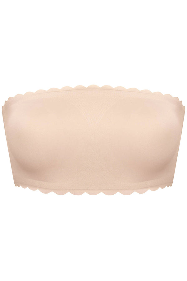 GORTEKS-IMP Lucky strapless bandeau top with removable pads