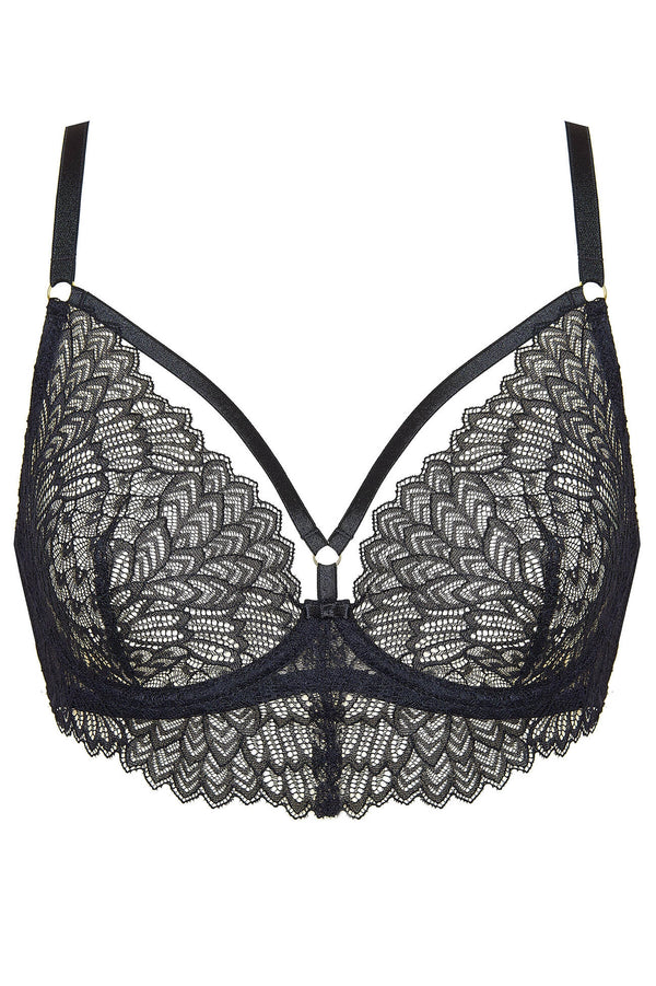 GORTEKS-IMP Celeste soft bra with decorative stripes