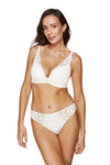GORTEKS-IMP Eclipse lace push-up bra cream