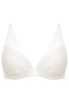 GORTEKS-IMP Eclipse lace push-up bra cream