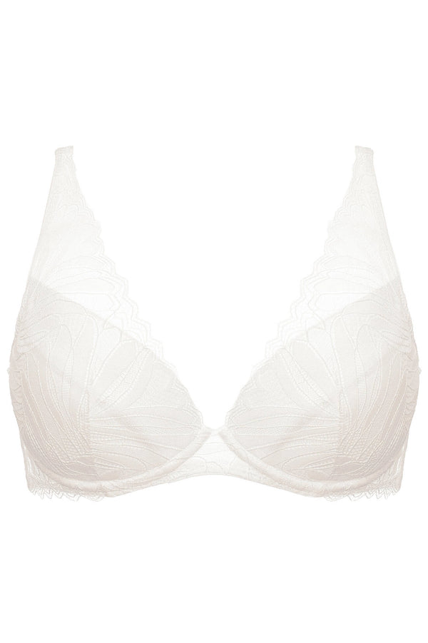 GORTEKS-IMP Eclipse lace push-up bra cream