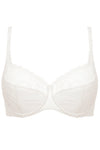 GORTEKS-IMP Eclipse lace half padded bra cream