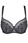 GORTEKS-IMP Angel embroidered soft bra black
