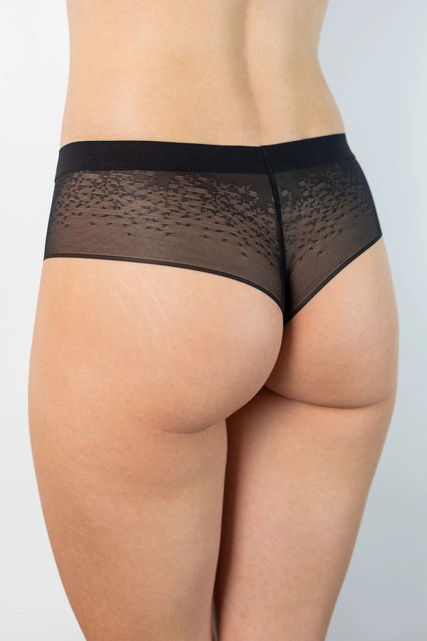 GORTEKS-IMP Hela cotton thong with lace back triple pack