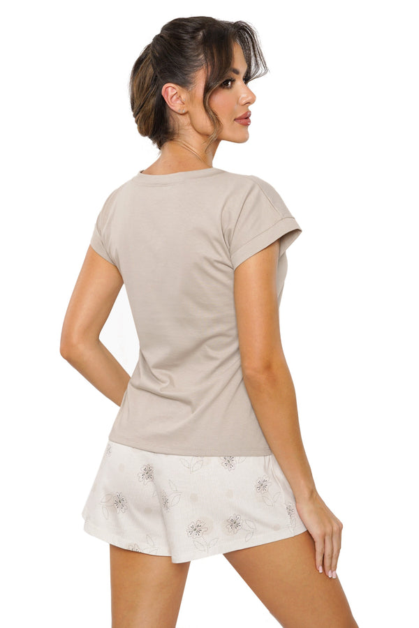 Pijama damă, bumbac, pantaloni scurți, vară - SANDI SHORT