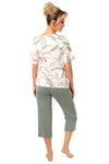 Pijama damă, viscoză, imprimeu – Michelle 3/4