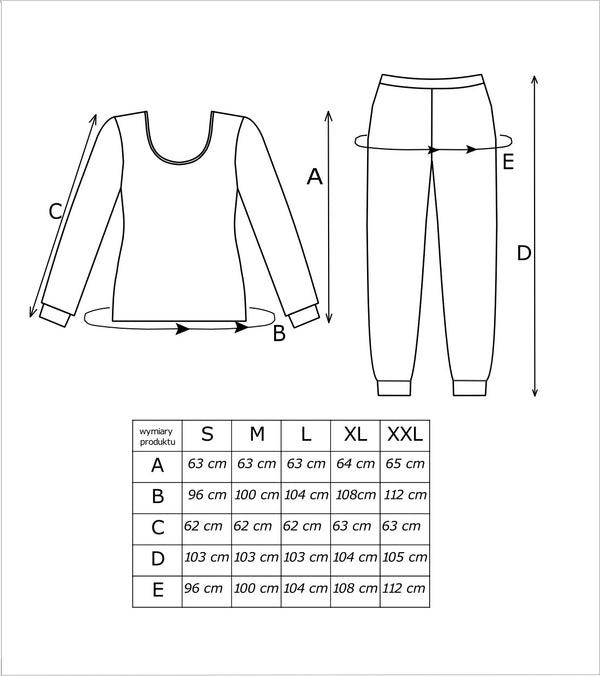 Pijama damă, bumbac 100%, imprimeu drăgălaș cu cireșe - CHERRY LONG