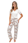 Pijama damă, viscoză, pantaloni lungi - ELIZABETH Long
