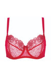 GORTEKS-IMP Pamela embroidered soft bra carmine