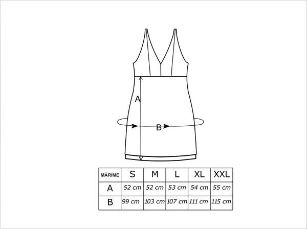 Cămașă de noapte damă, viscoză fină și dantelă roșie – ROXANA II