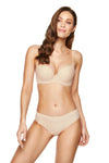 GORTEKS-IMP Carla moulded cup push-up bra beige