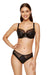 GORTEKS-IMP Onyx soft embroidered bra black