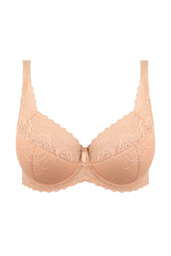 GORTEKS-IMP Nella lace half padded bra beige