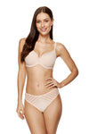 GORTEKS-IMP Luna smooth padded bra beige