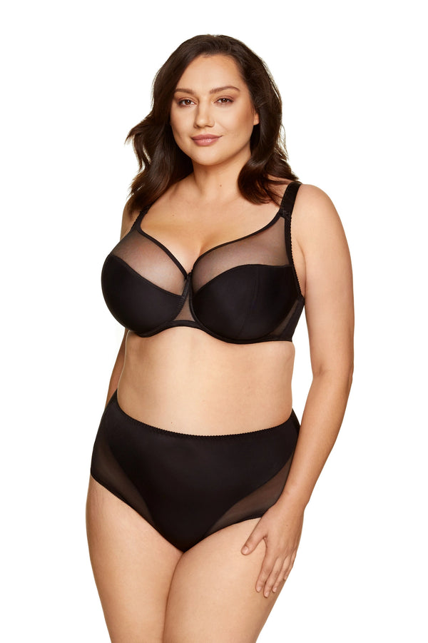 GORTEKS-IMP Zara classic half padded bra black