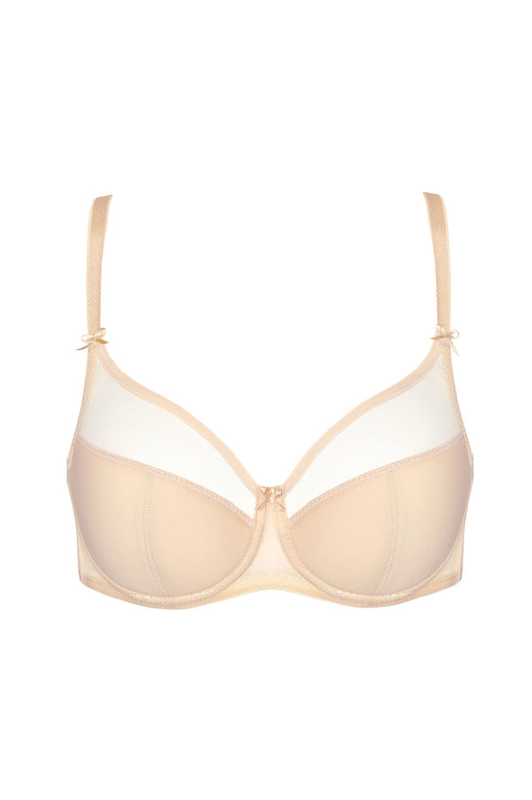 GORTEKS-IMP Zara classic half padded bra beige