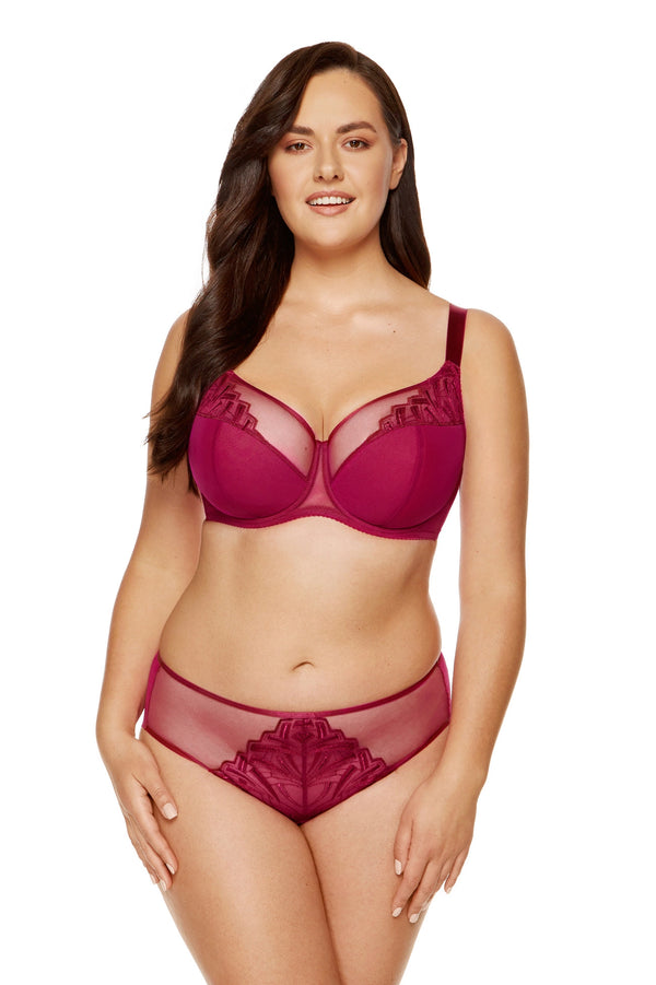 GORTEKS-IMP Angel half padded bra with embroidery