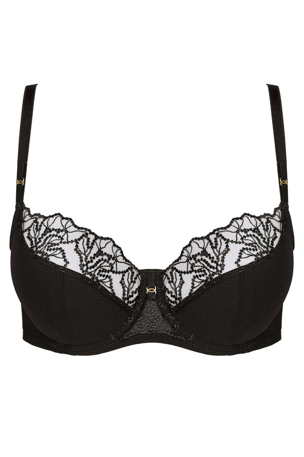 GORTEKS-IMP Madame emboidered half padded bra