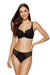 GORTEKS-IMP Eclipse lace half padded bra black