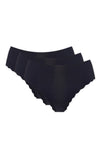 GORTEKS-IMP Lucky seamless panties with decorative edge 3-pack
