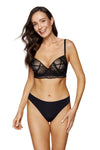 GORTEKS-IMP Chica push-up bra with decorative lace