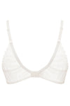 GORTEKS-IMP Eclipse lace half padded bra cream
