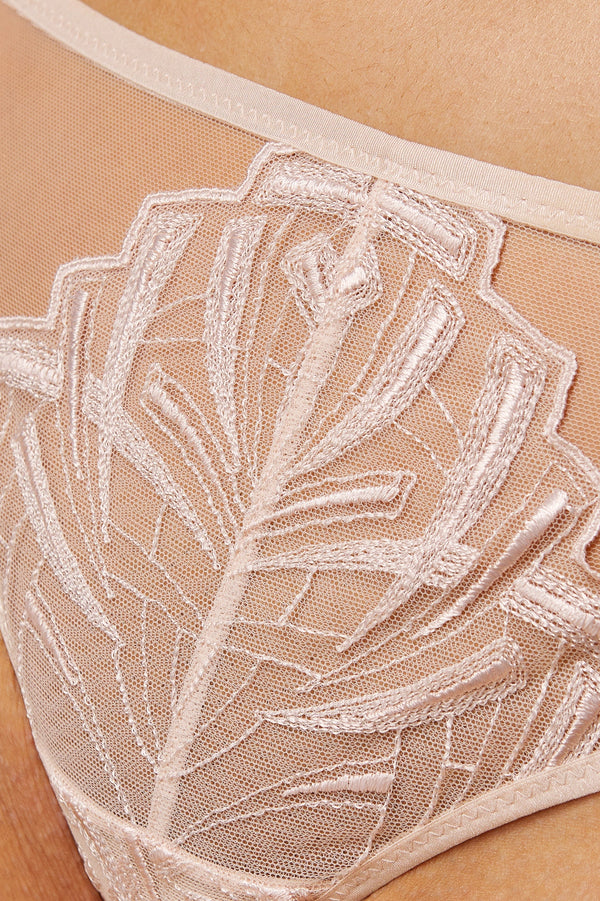 GORTEKS-IMP Angel embroidered panty beige